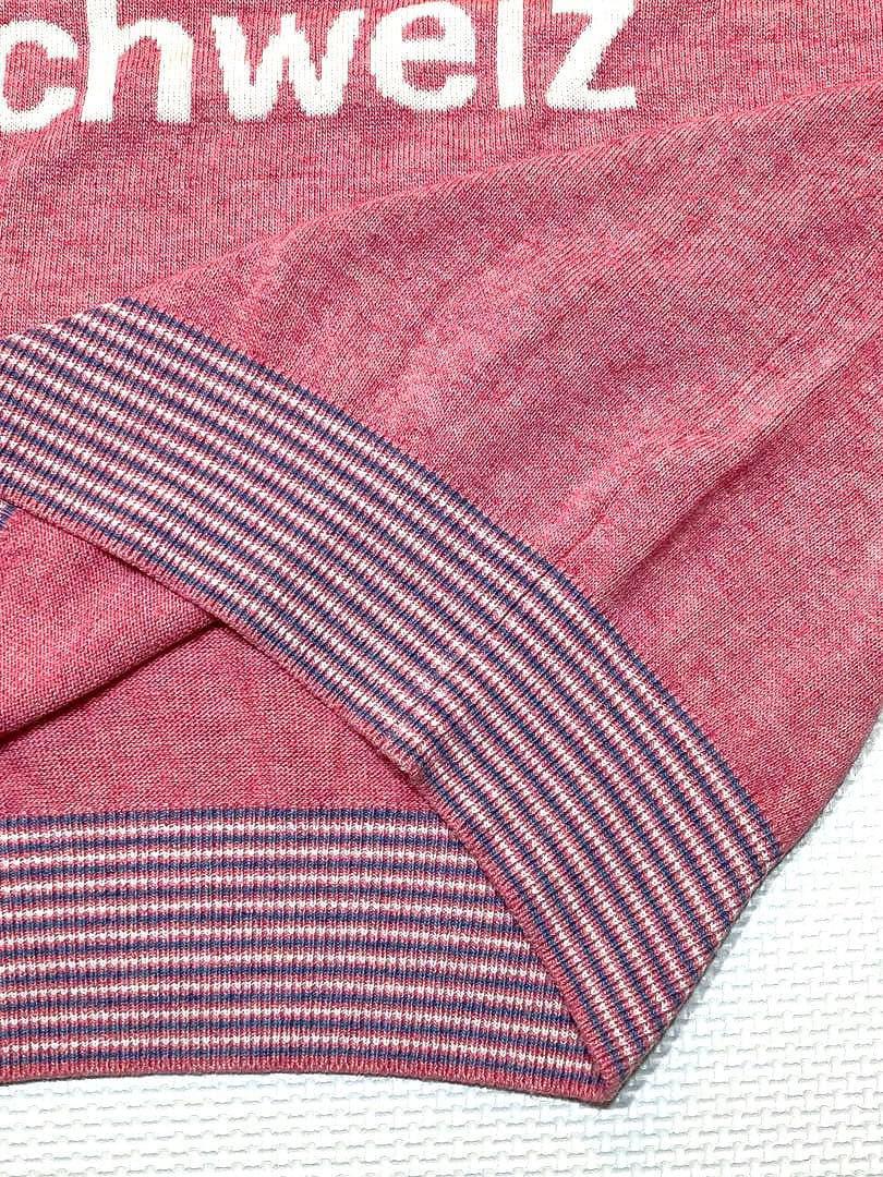 アンパスィ スイスモチーフ クルーネックプルオーバー（PINK／M)