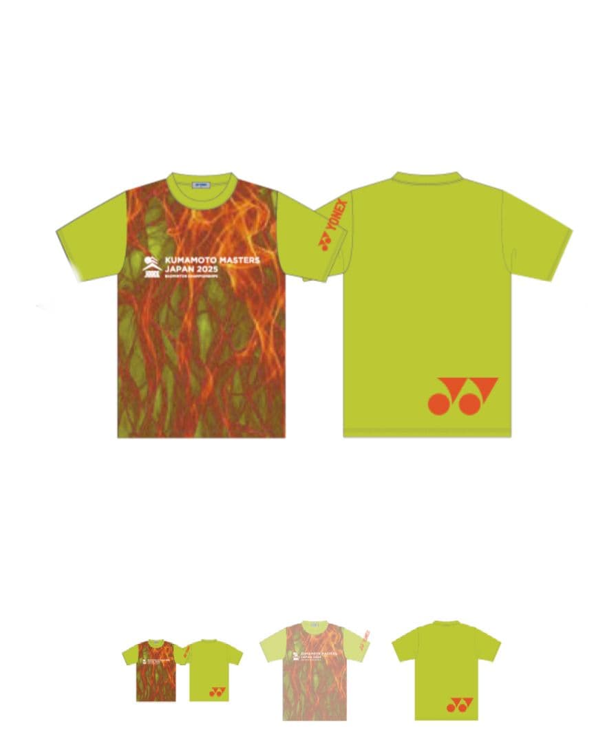 YONEXヨネックス 2025熊本マスターズ メインTシャツ Lサイズ