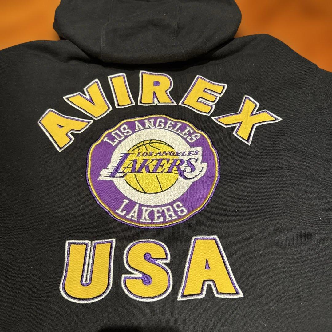 AVIREX Lakersコラボスウェットセットアップ