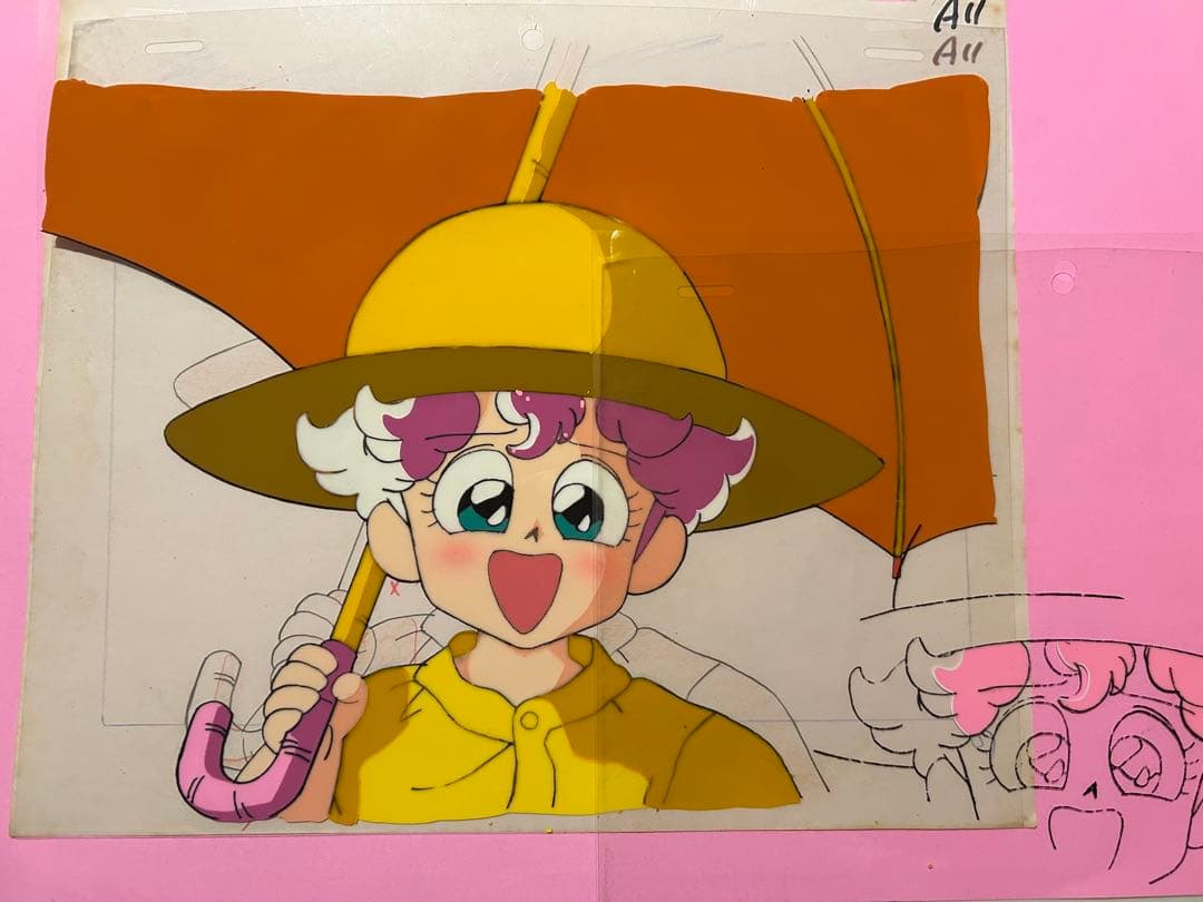 【希少】 Pink ピンク セル画 ドラゴンボール ドラゴンクエスト 鳥山明