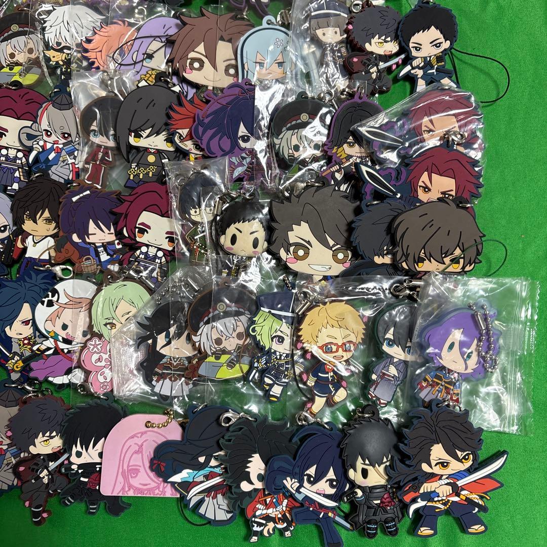 写真2枚目あり 刀剣乱舞 ラバーストラップ類 大量まとめ売り ①
