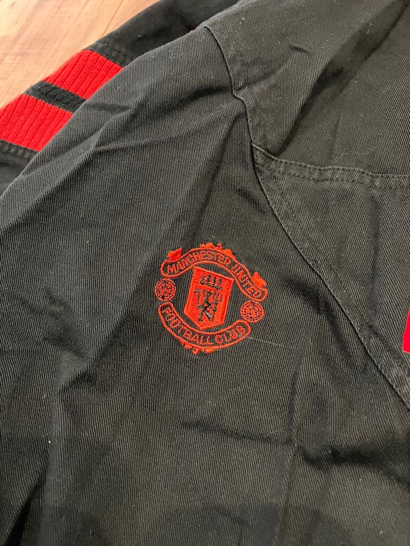 90s UMBRO マンチェスターユナイテッド SHARP ドリルトップ古着XL