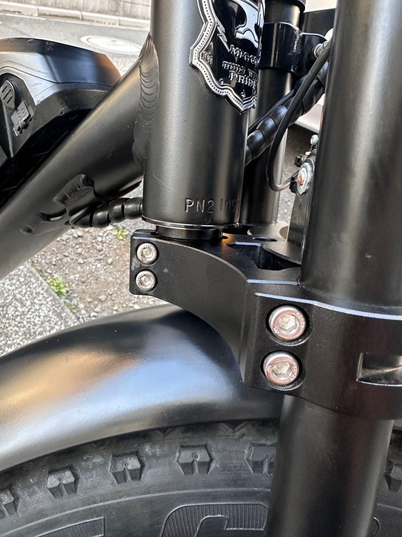 BRONX BUGGY20 電動アシスト自転車 ブラック