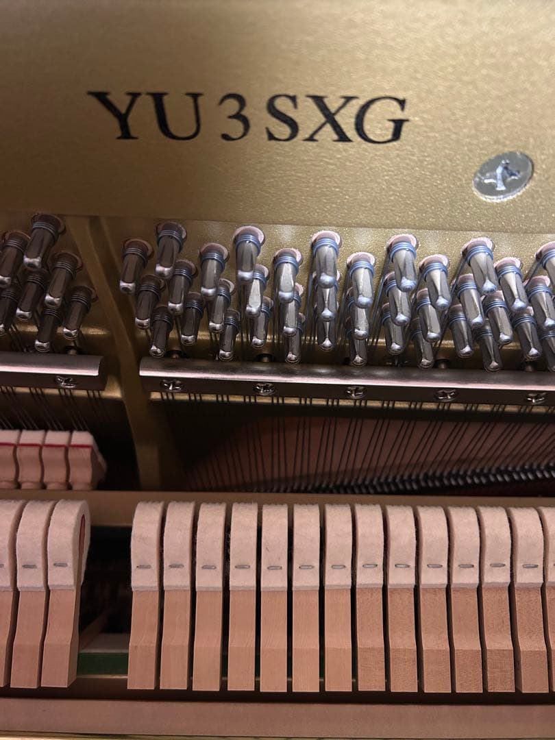 YAMAHA サイレントピアノ 88鍵 黒　YU3 SXG ヘッドホン付き