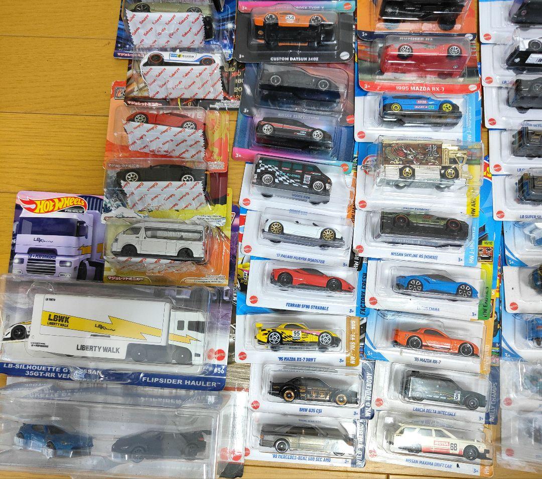 ホットウィール 大量まとめ セット 激レア物多数有トミカ(2〜4枚目に車両追加