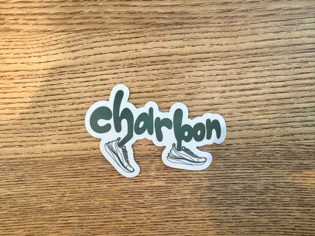 charbon シャルボン　ランニング　ノースリーブTシャツ ブラック　おまけ