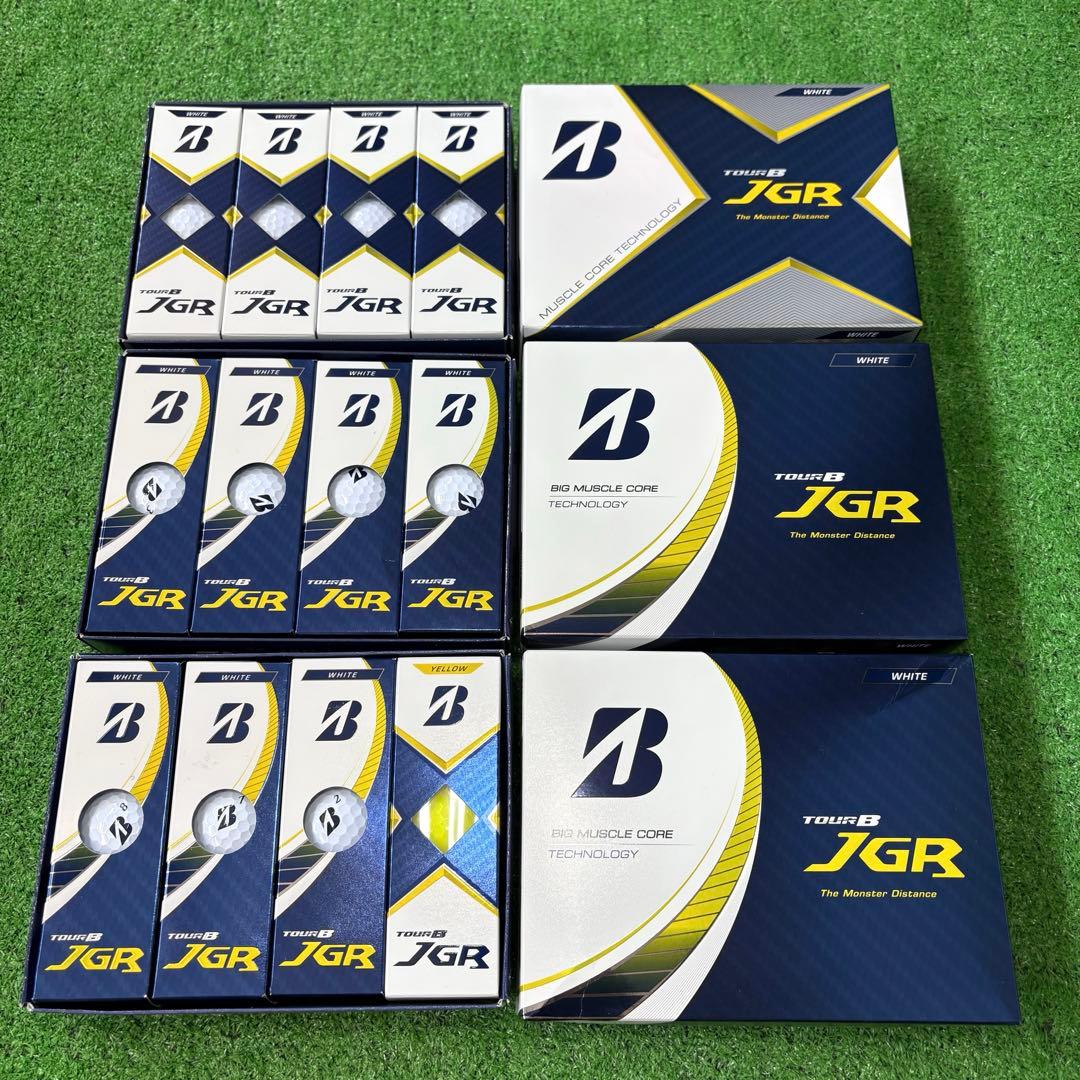 ⭐︎訳あり⭐︎ ブリヂストン JGR 3ダース　白　黄色　イエロー　36球