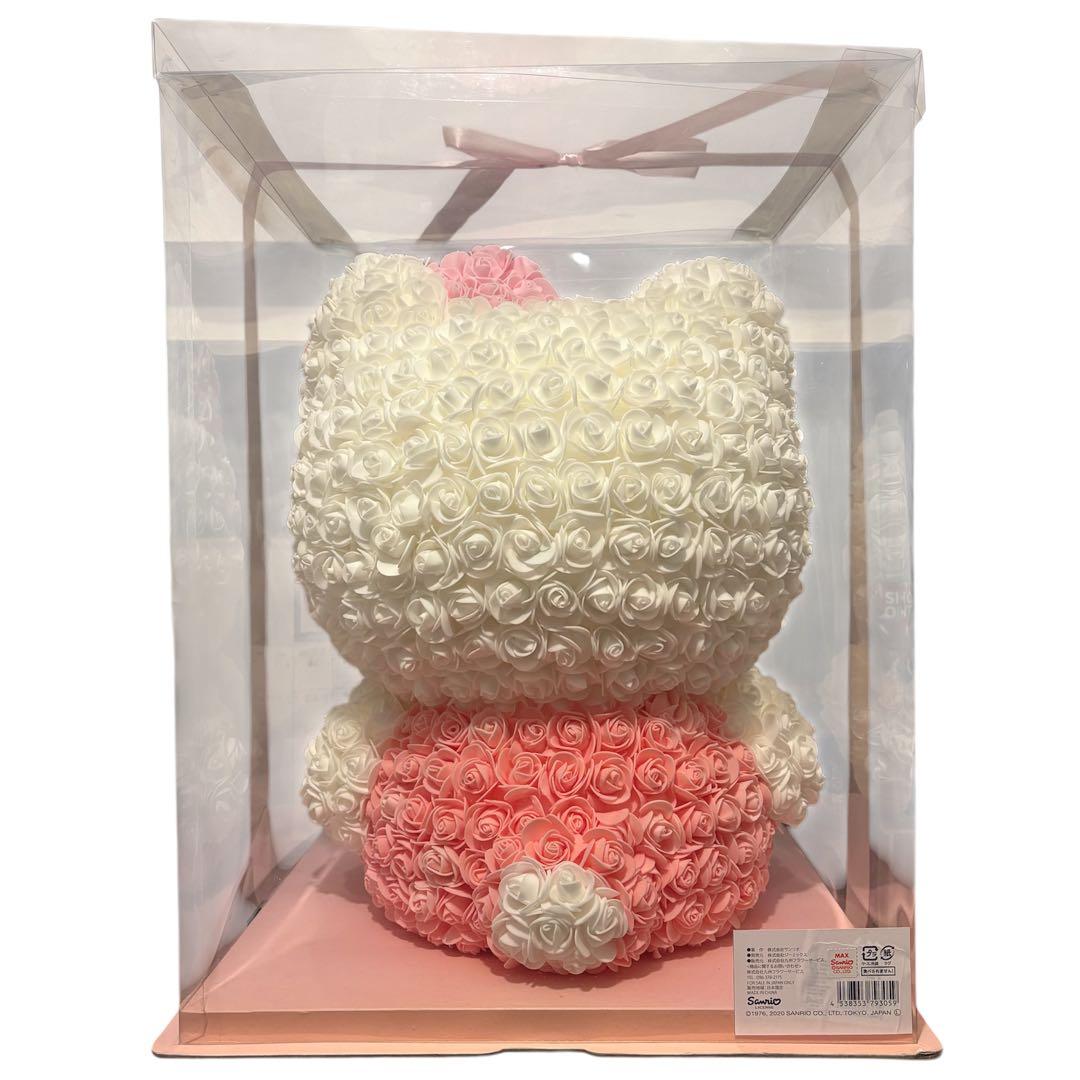 新品・ケース付 サンリオ ハローキティ フラワーローズ インテリア 置物