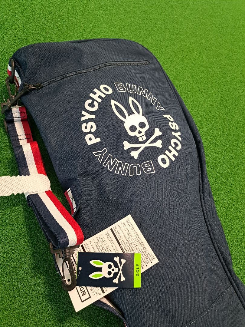 Psycho Bunny ゴルフバッグ ネイビー 新品
