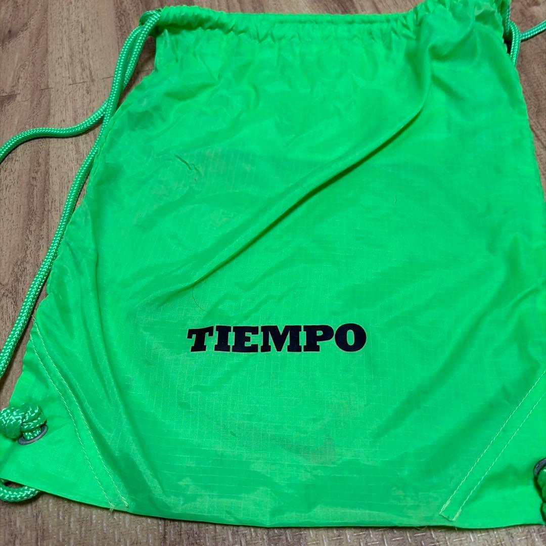 Nike TIENPOフットサルシューズ 25cm イエロー/ブラック 収納袋付