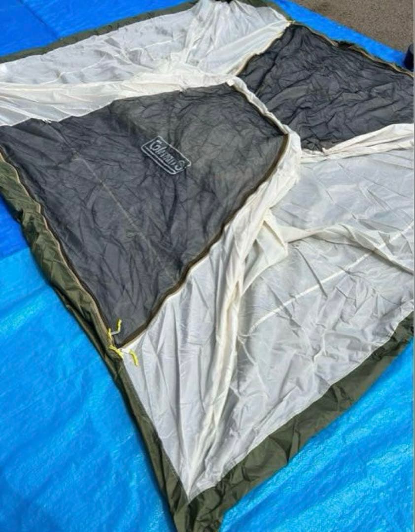 付属品完備 コールマン Car Side Tent 3025 カーサイドテント
