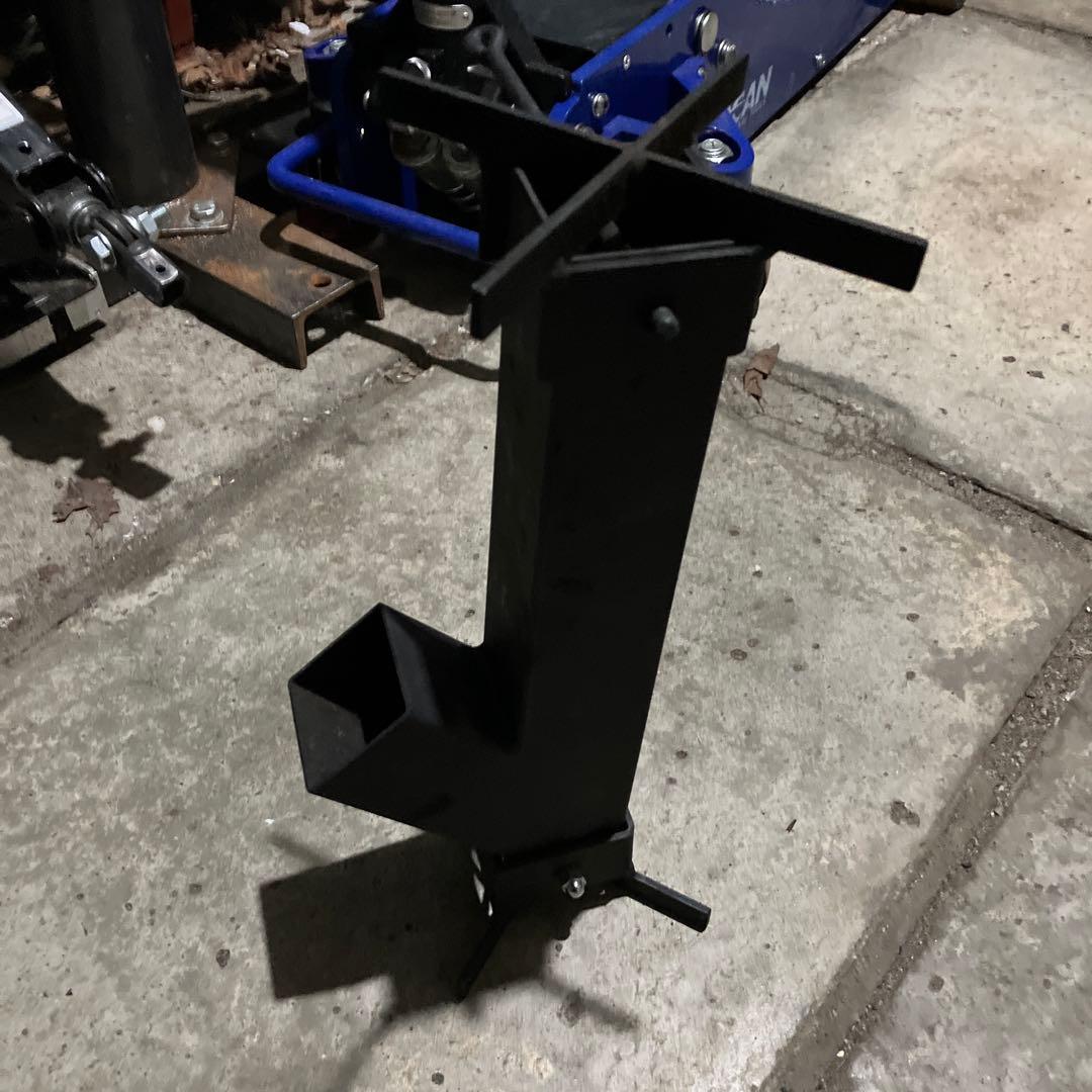 焚き火台スタンド ブラック　ロケットストーブ　小型