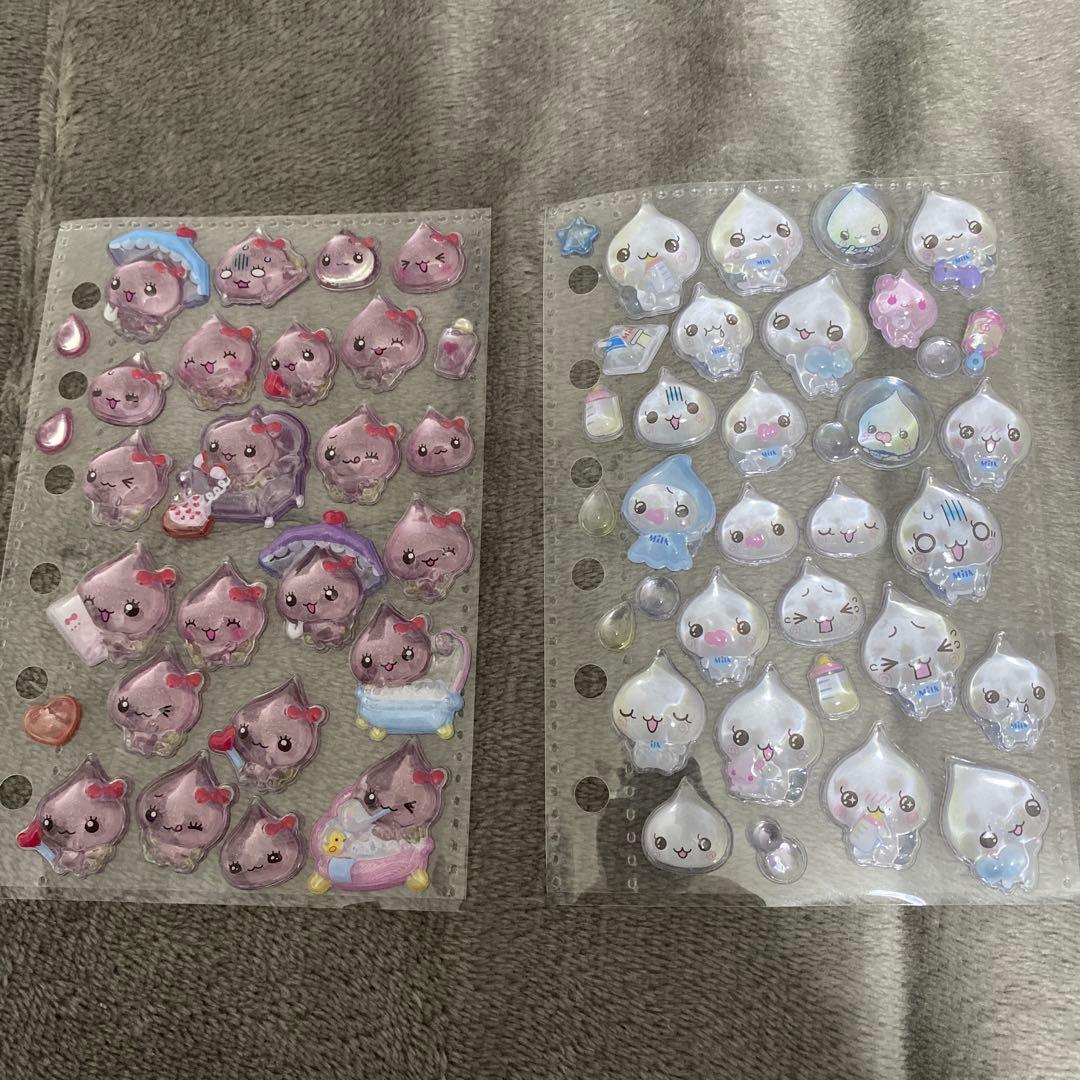 シール帳　完成品　ボンボンドロップシール 正規品 バインダー3個付き