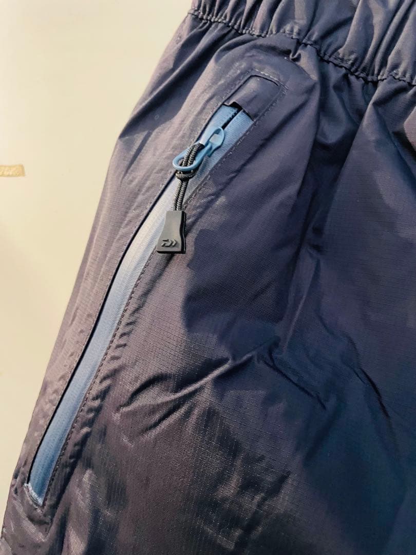 DAIWA ！ナイロン！レインジャケットセット アップ！パンツ2枚！Mサイズ！