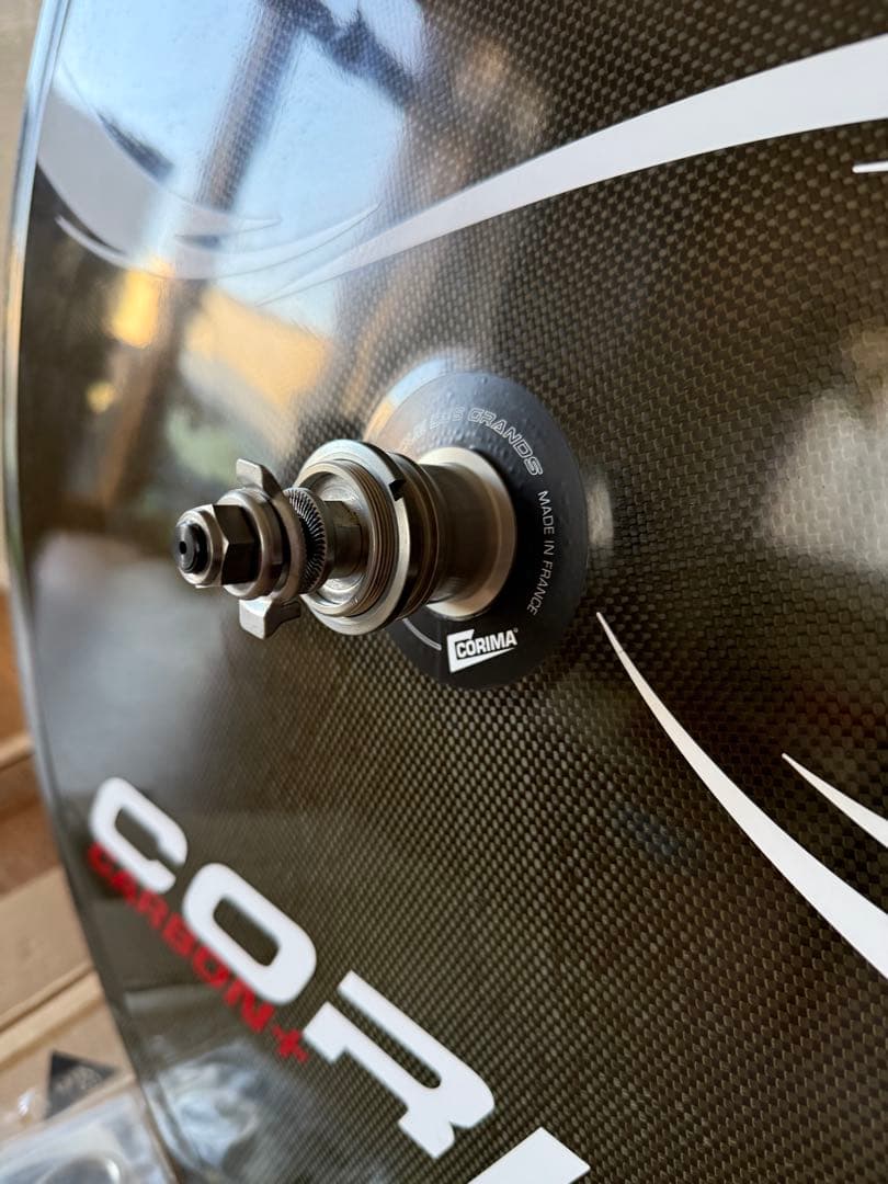 CORIMA C+ ディスクホイール 収納バッグ、ナット付き