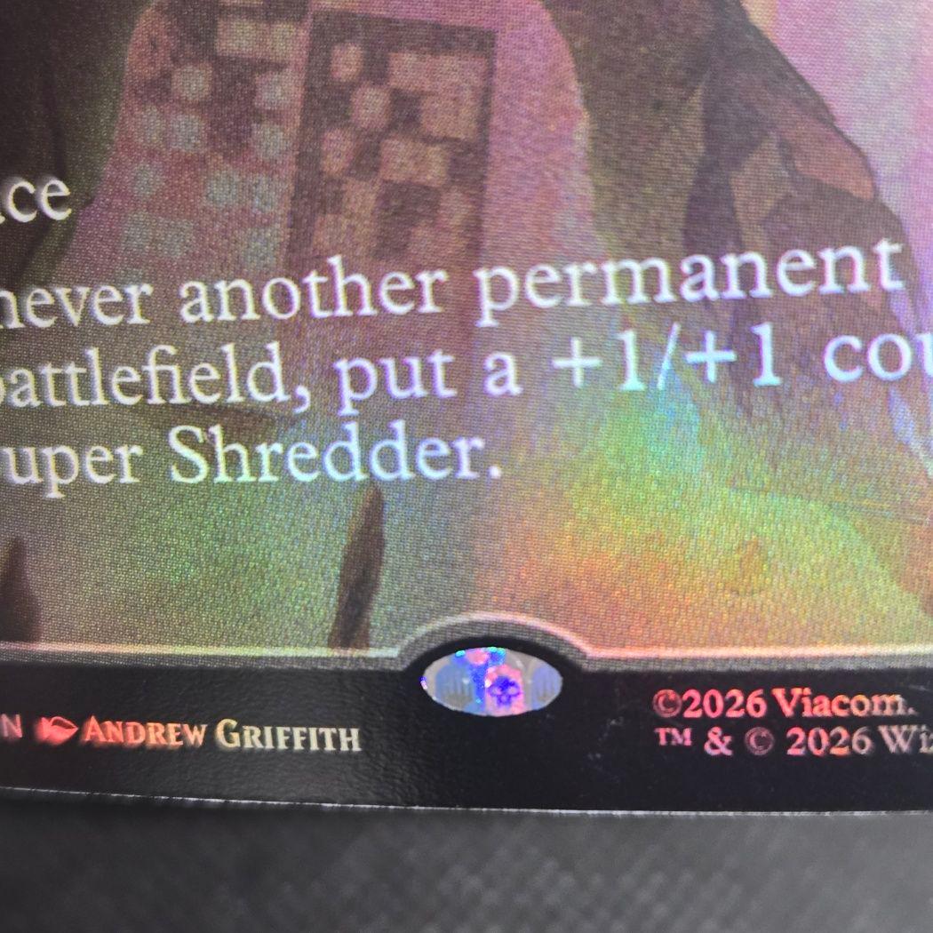 MTG スーパーシュレッダー 英語 ボーダーレス Foil