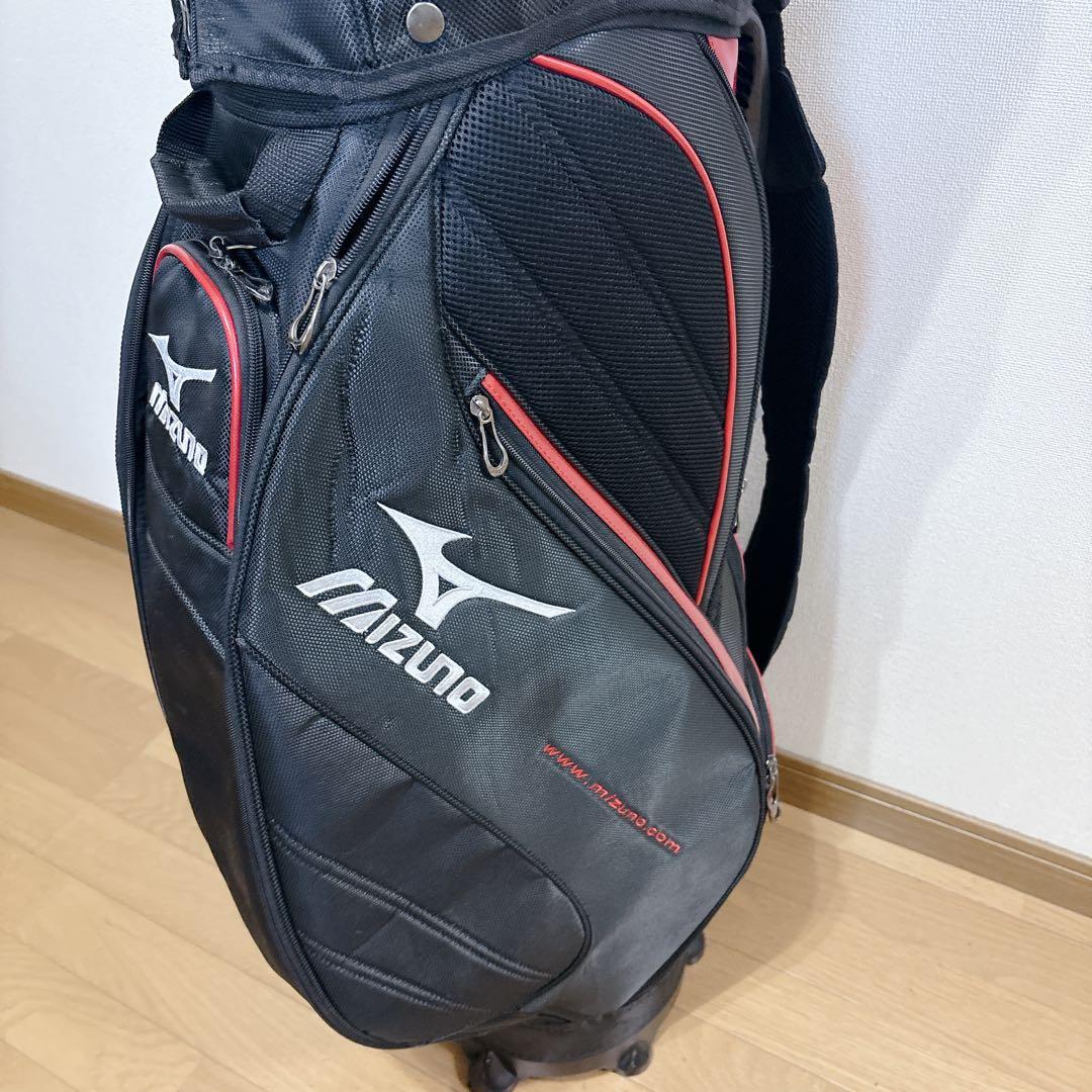 K469 MIZUNO ブラック キャディバッグ