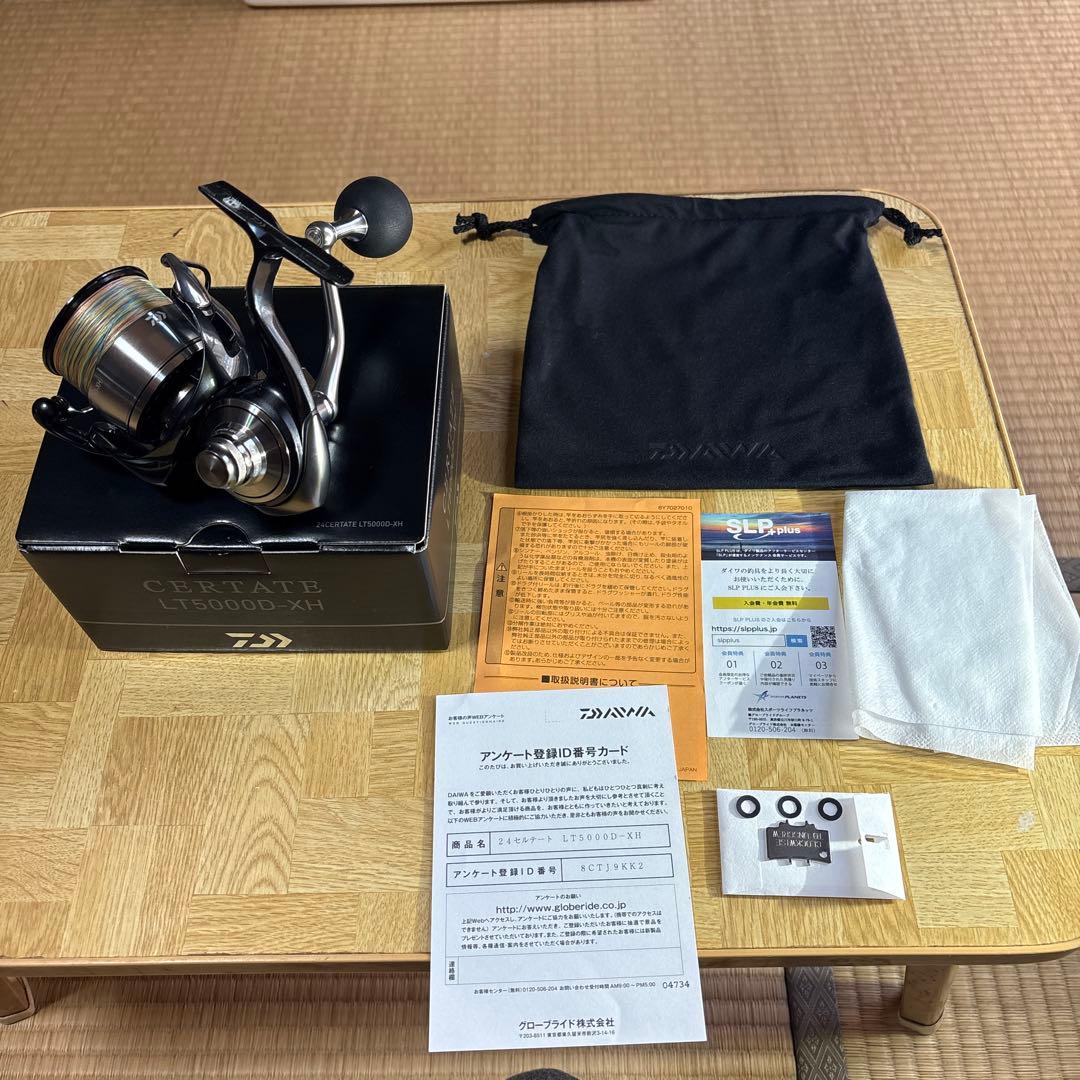 24 CERTATE LT5000D-XH スピニングリール