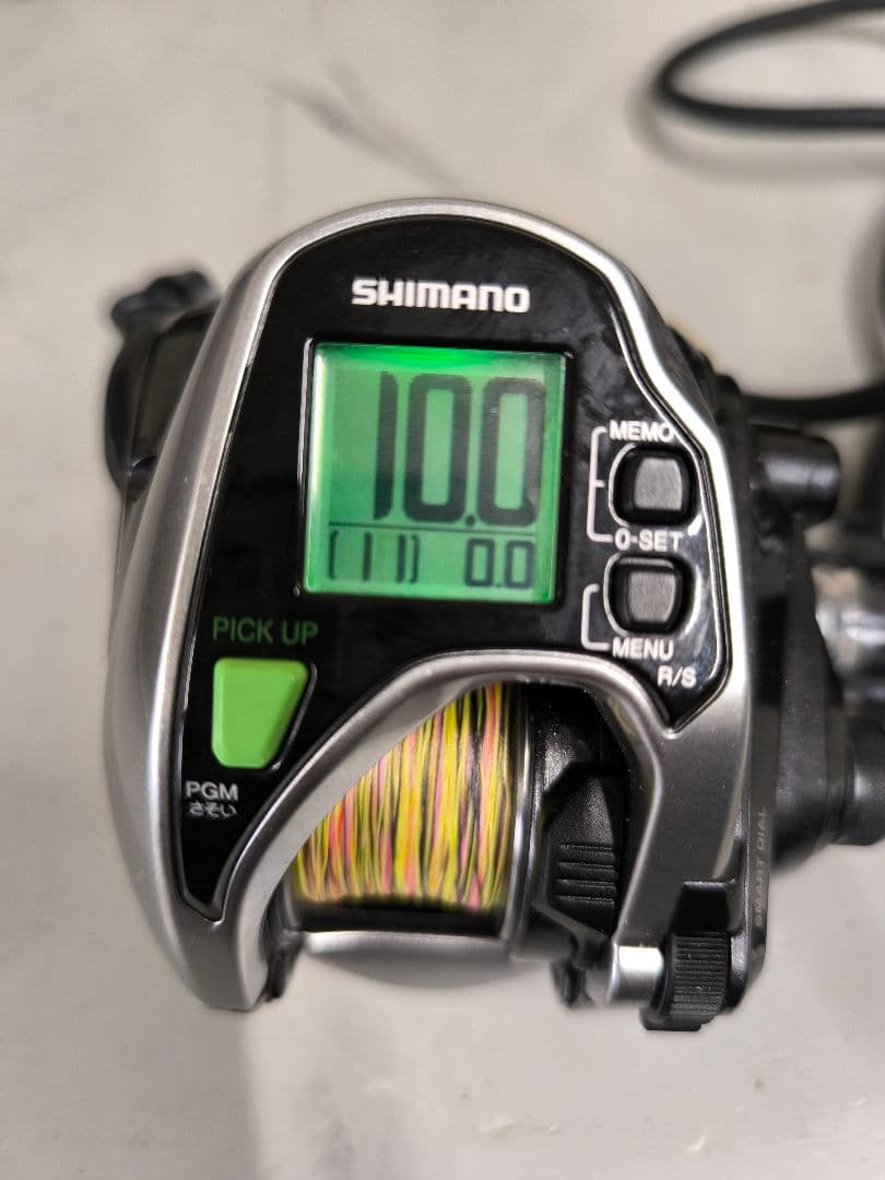 【シマノ】15フォースマスター 800 使用距離0.5km 使用5.0時間