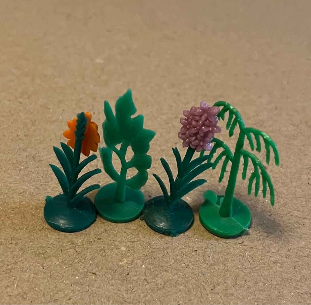 グリコおまけ　花と木