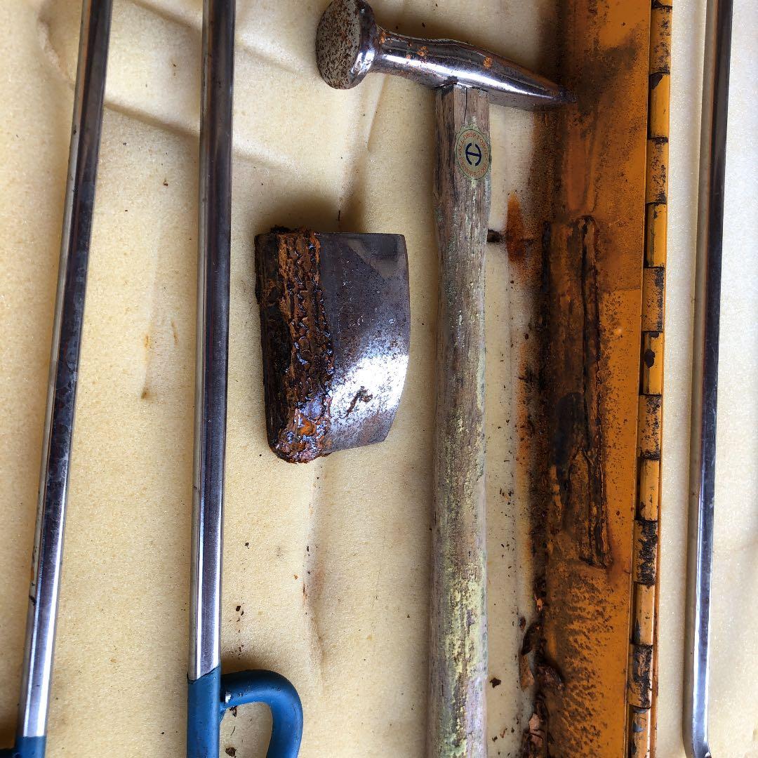 使用用途不明の工具セット