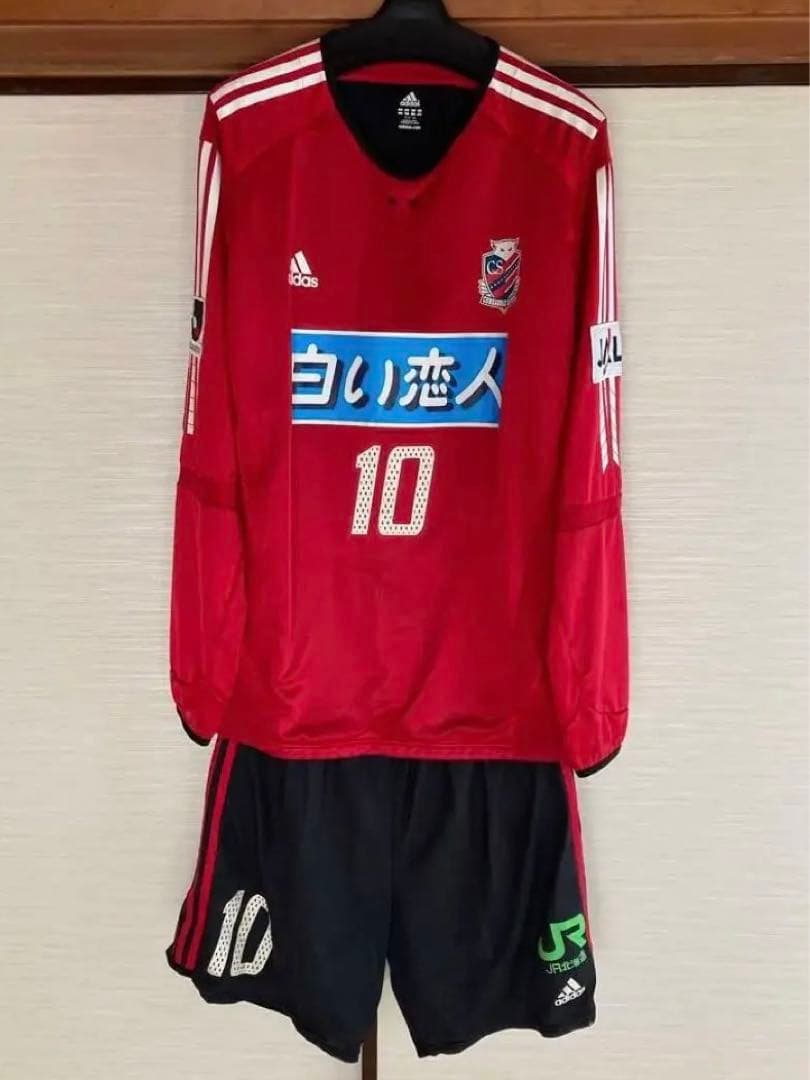 支給品 adidas 北海道コンサドーレ札幌 選手着用 上下
