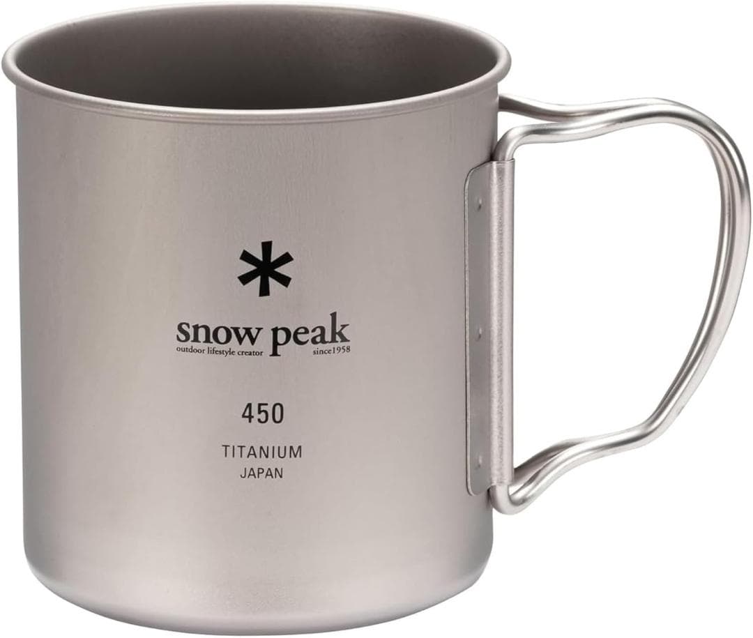  peak チタン マグカップ 3点セット　220/300/450ml