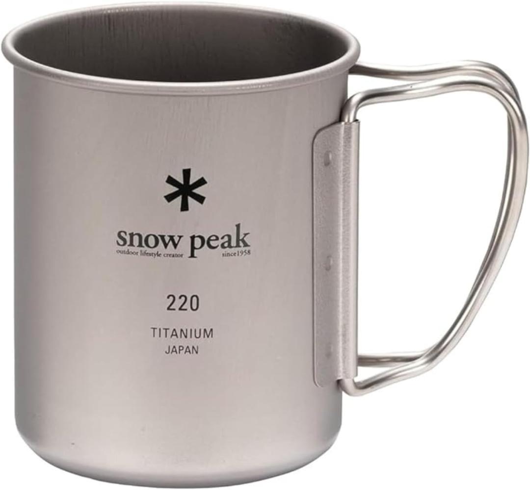  peak チタン マグカップ 3点セット　220/300/450ml