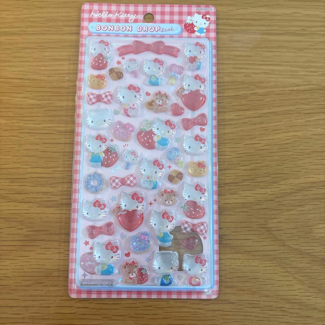 【国内正規品】ボンボンドロップシール & mini サンリオ　5枚セット