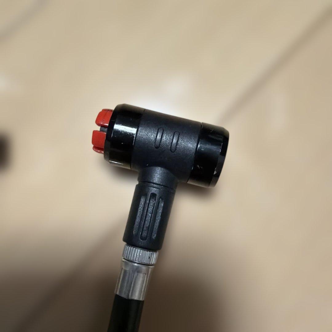 【大活躍】CYCPLUS 電動ポンプ パナレーサーヘッド アナログメーター付