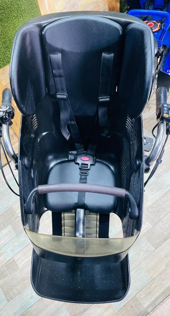 ネイビー 大容量 パナソニック 子供乗せ電動アシスト自転車 ZH3204