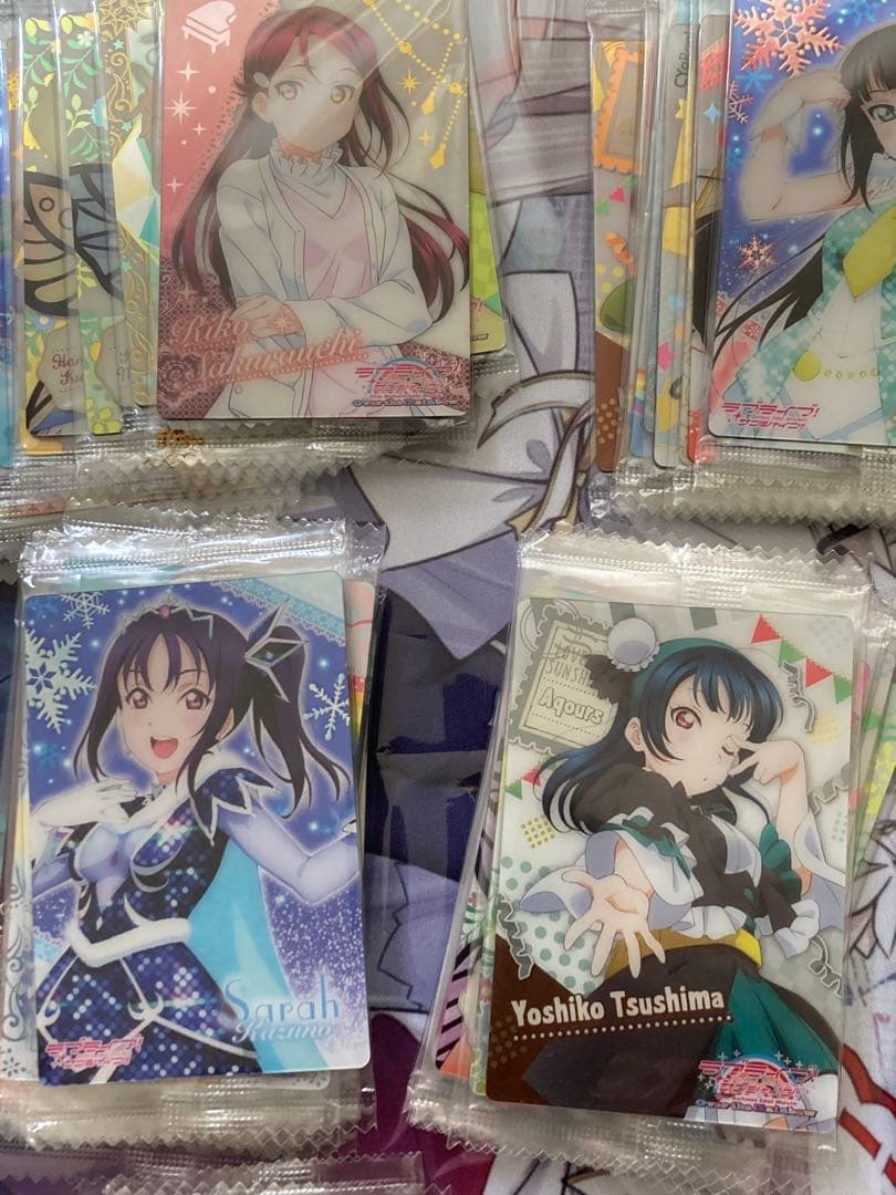 ラブライブ!サンシャイン!! ウエハースカードセットr30枚以上、n90枚以上