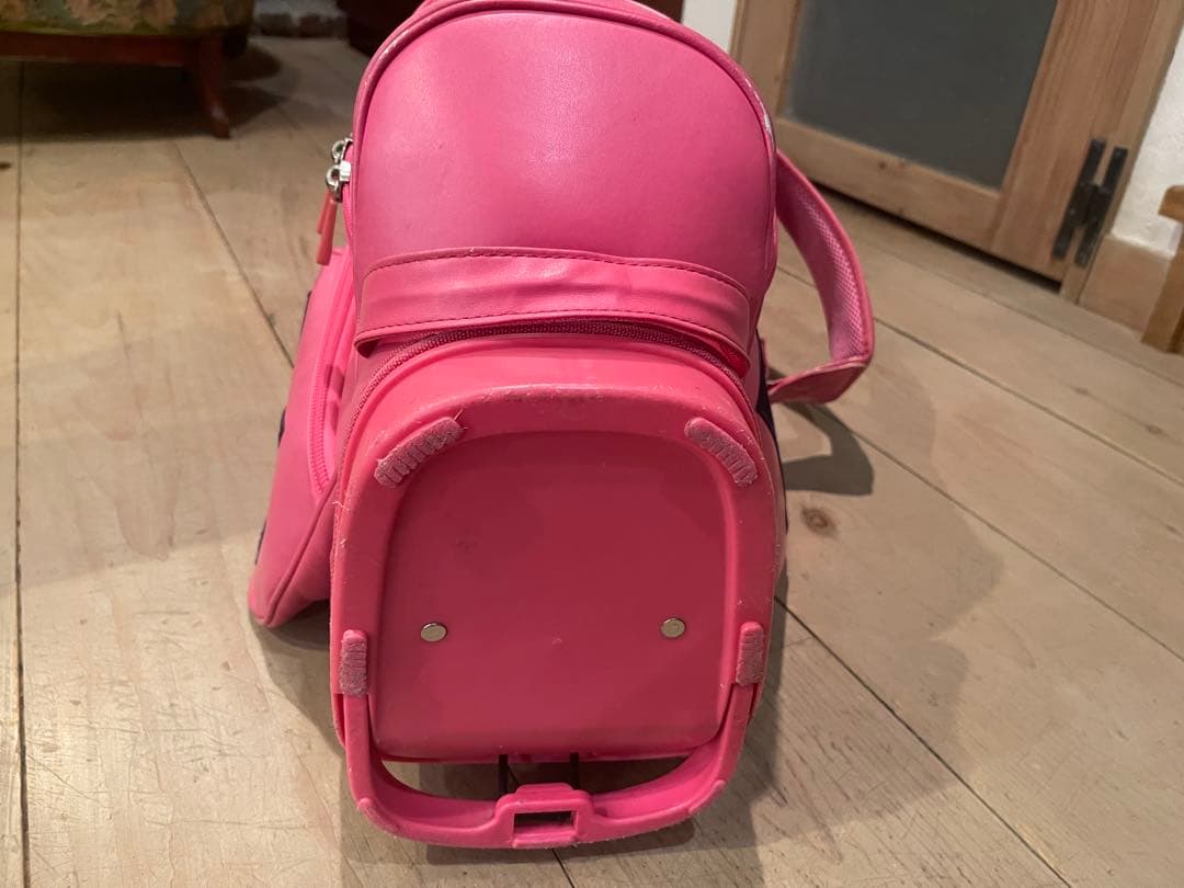 中古　パーリーゲイツ キャディーバック・ピンク