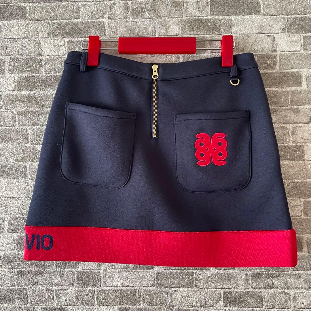 新品 アルチビオ スカート サイズ40 ネイビー 濃紺 サイズ40 L