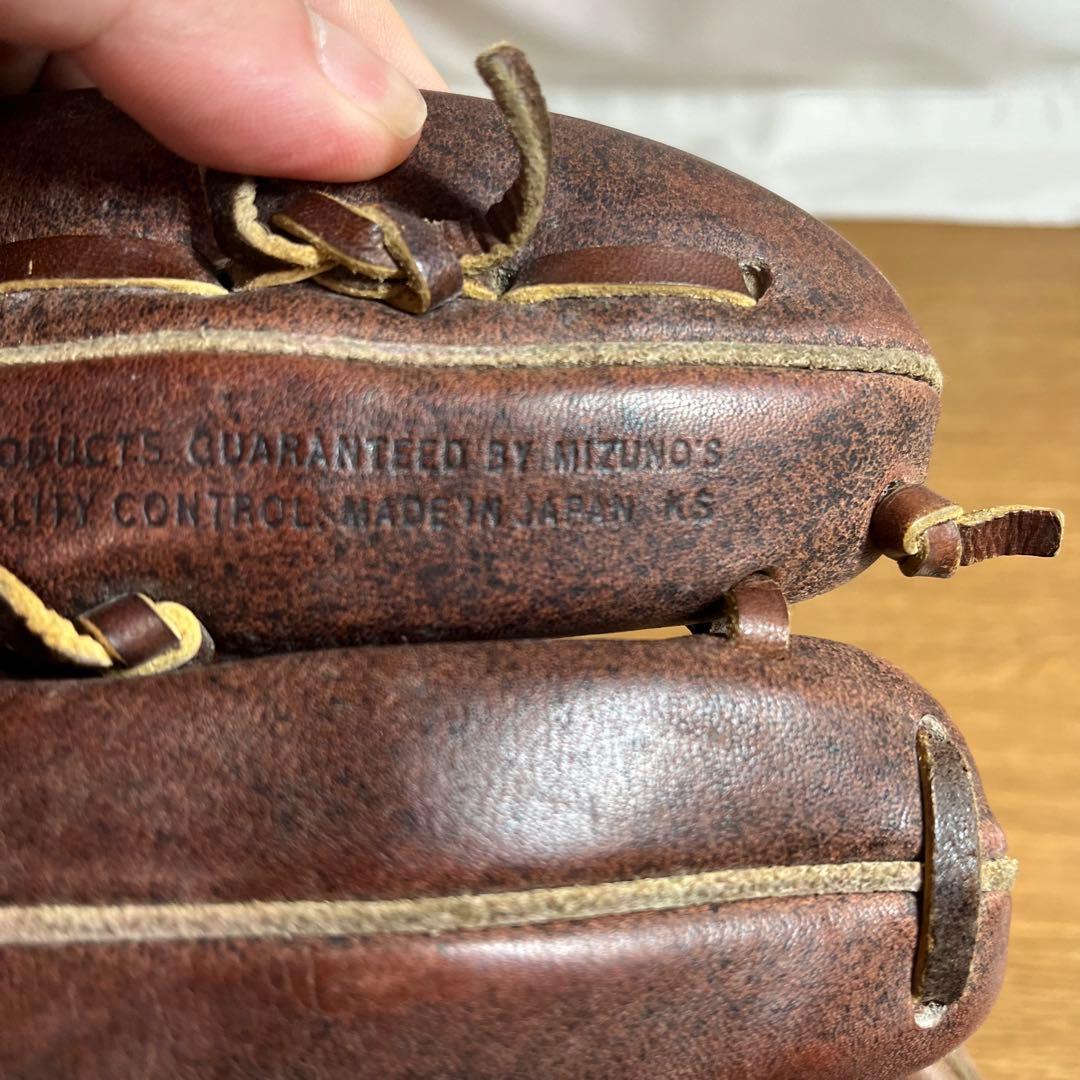 ミズノ ワールドウィン 一般軟式 グローブ グラブ 内野用 日本製 美品
