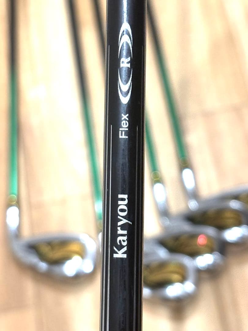 ルーツゴルフ ROOTS GOLF karyou アイアンセット flexR美品