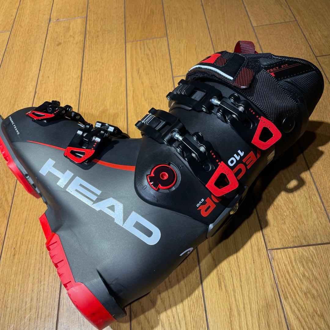 【値下げ】HEADヘッドVECTOR110EVO25.0-25.5cm