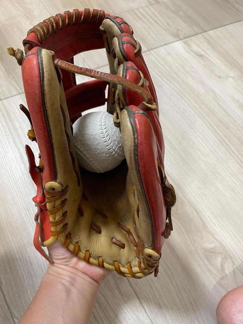 軟式グローブ　ローリングス 内野用 西岡剛モデル レア グラブ