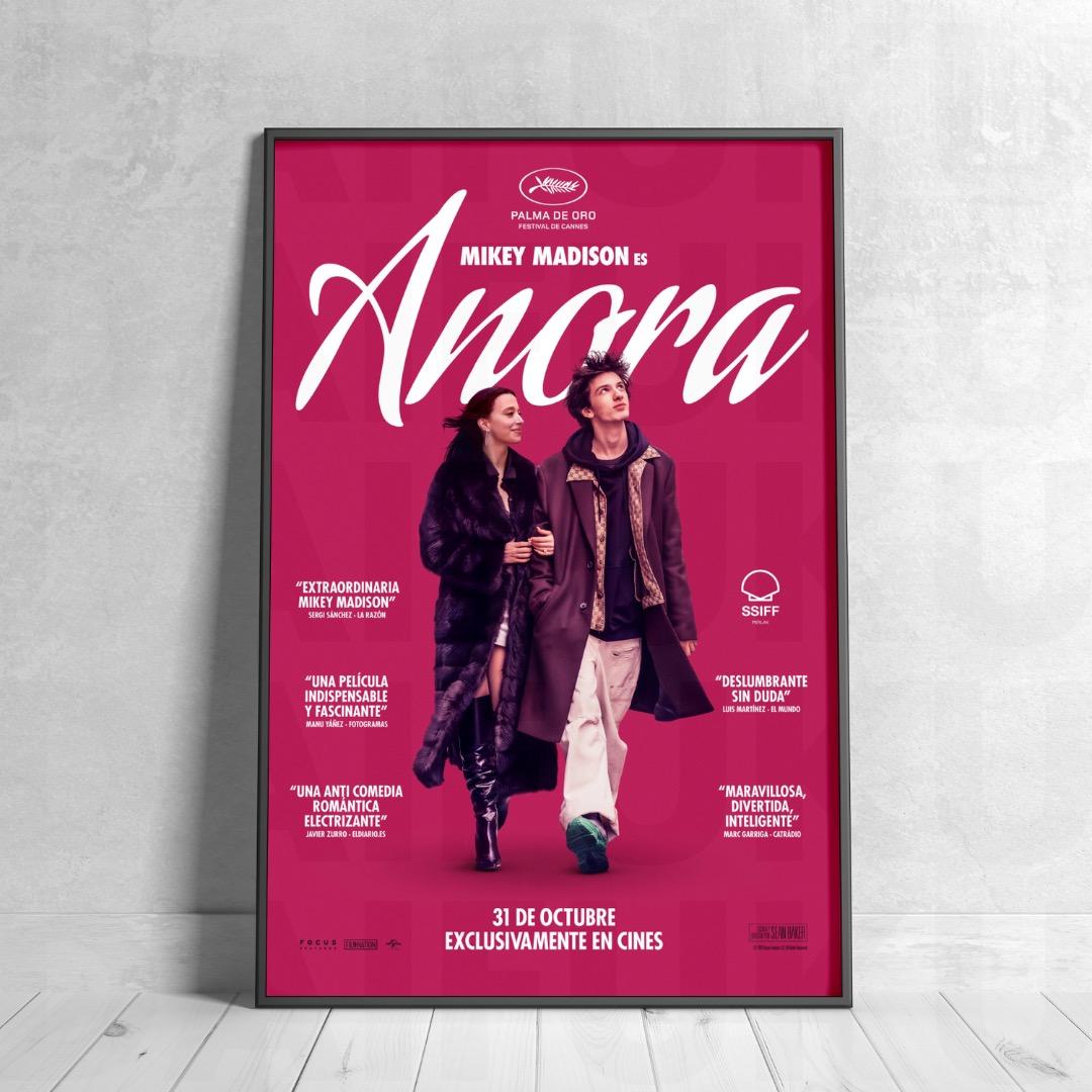 【映画館用両面ポスター】ANORA アノーラ 　アカデミー賞最多5部門受賞！