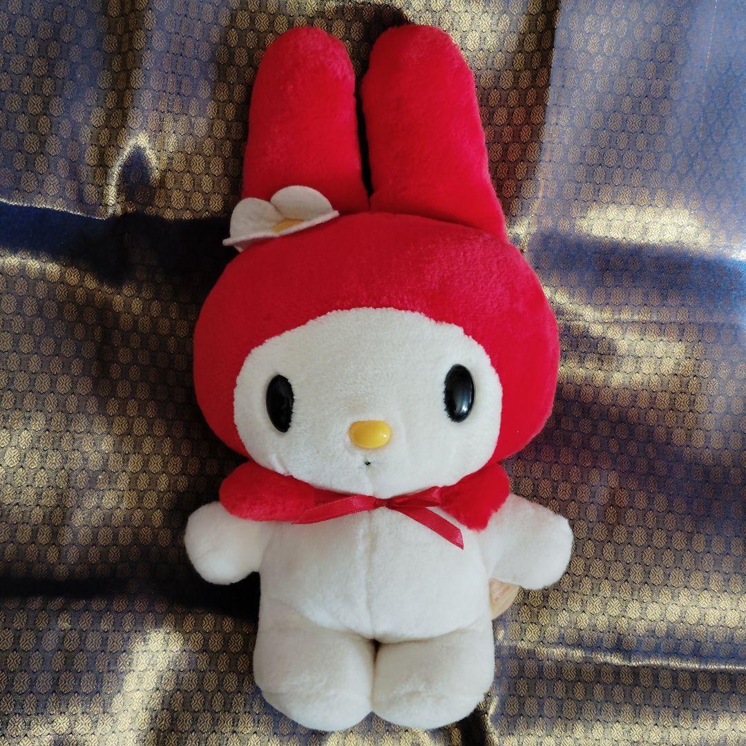 【レア】マイメロディ ぬいぐるみ 赤 1998年 非売品 セット 2個 レトロ