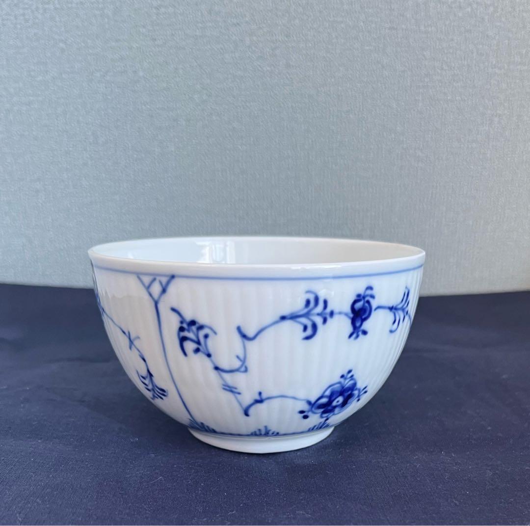 ロイヤルコペンハーゲン　ヴィンテージ　廃盤　ブルーフルーテッド ボウル