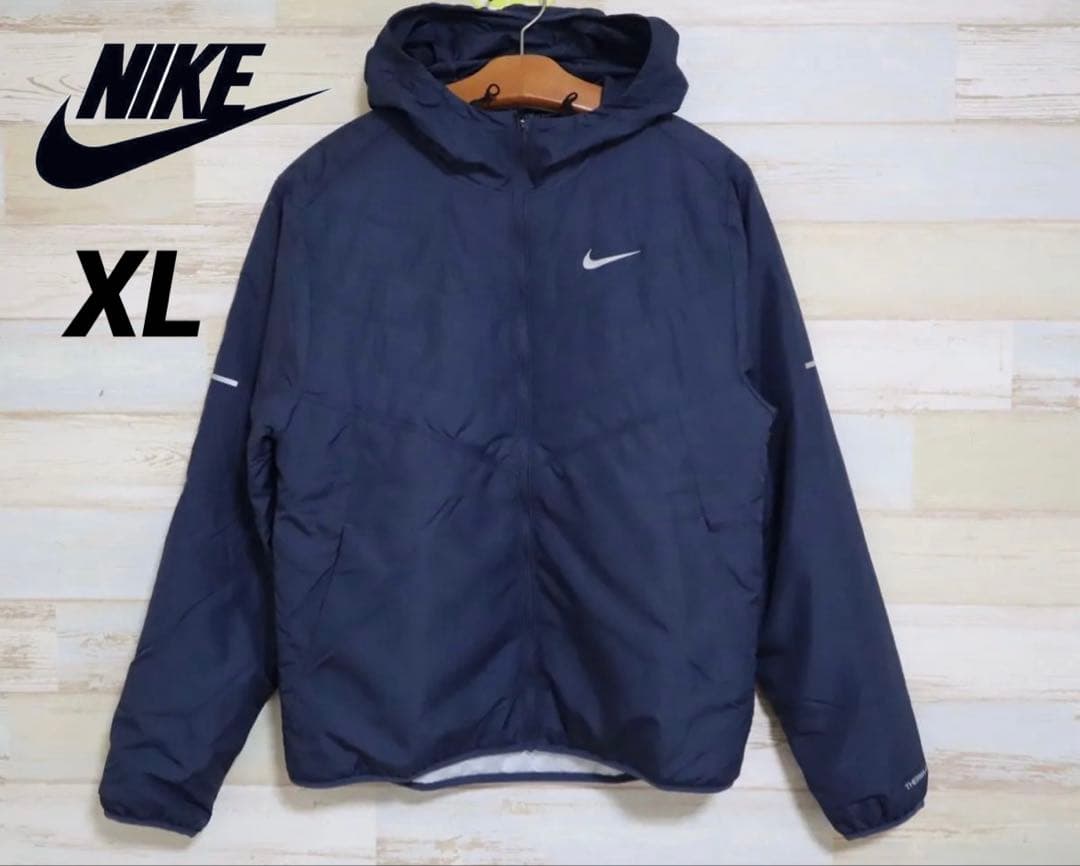 ナイキ　NIKE シンセティックフィル　エアロレイヤー ジャケット ネイビー