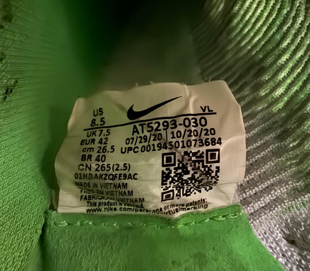 【★値下げ中！】Nike Tiempo レジェンド8 FG ホワイト/グリーン
