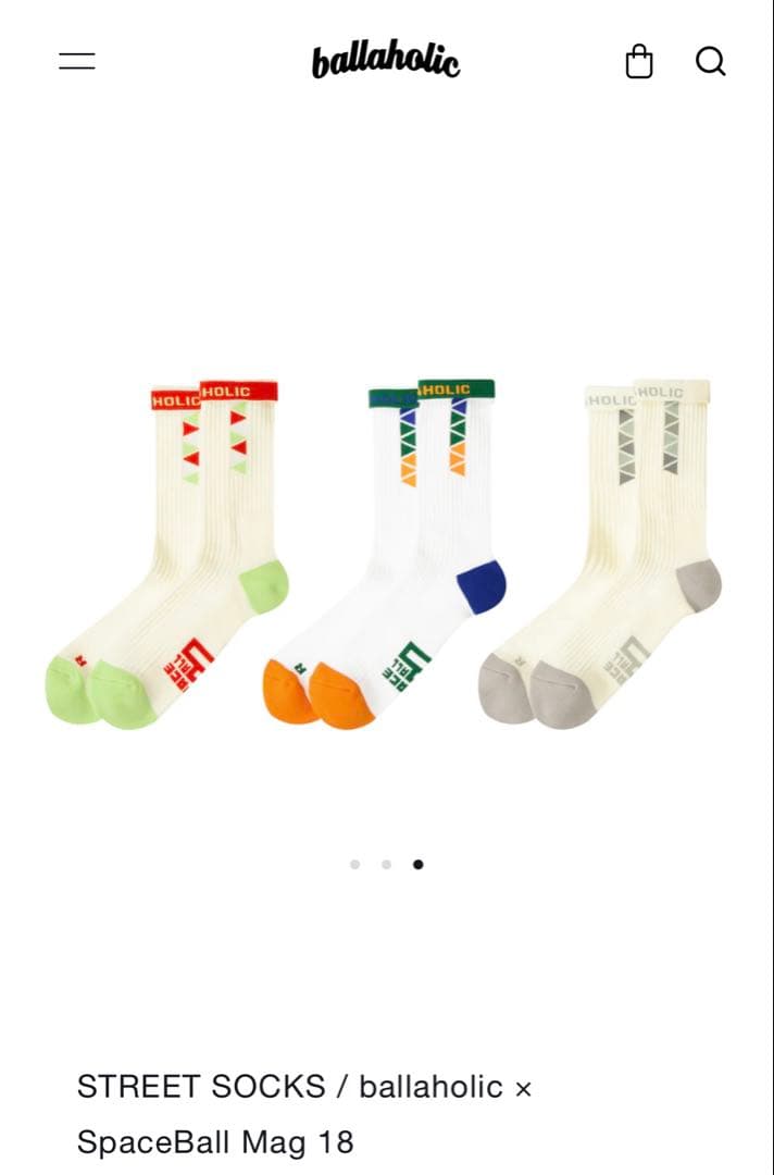 ballaholic ソックス