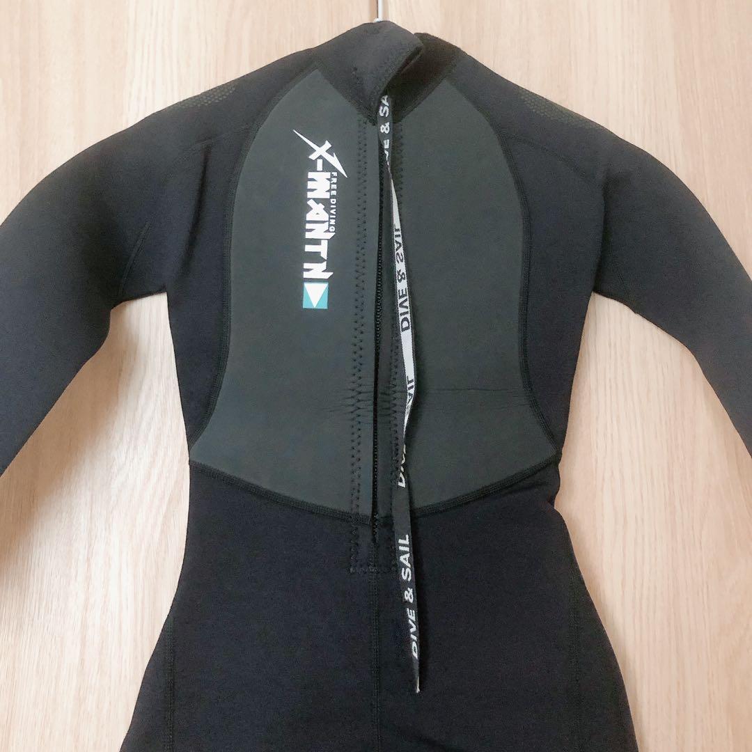 ☘️ウエットスーツ レディース 3mm フルスーツ ダイビング XS