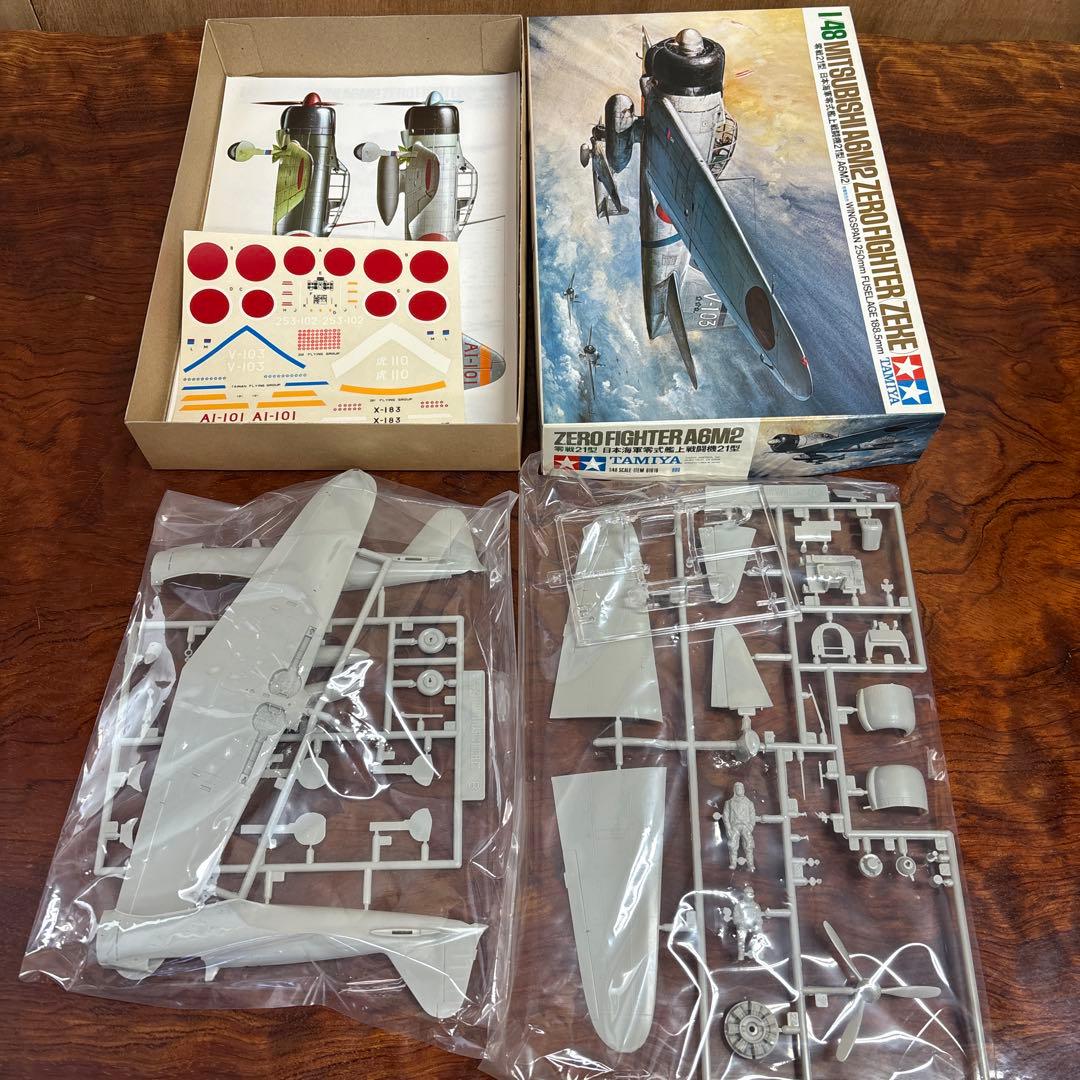 Tamiya 1/48 零戦モデルキットセット 0127o131