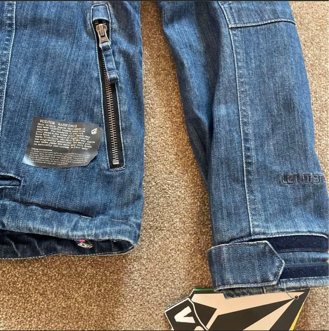 新品　激レア　VOLCOM ボルコム　スノーウェア　スノボーウェア　デニム