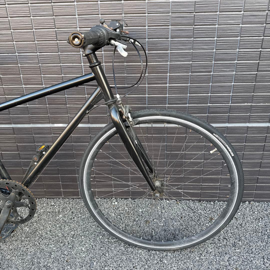 クロスバイク シマノ6段変速 700×28c シティサイクル 自転車　おまけ付き