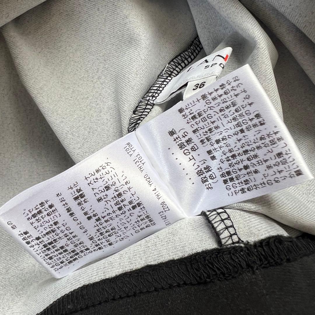 LANVIN SPORT ランバンスポール　レイヤード　モックネック　長袖シャツ