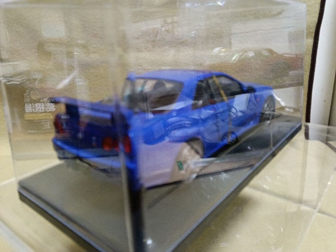 新品クリアケース1/24スカイラインGT-R（BNR34）美品